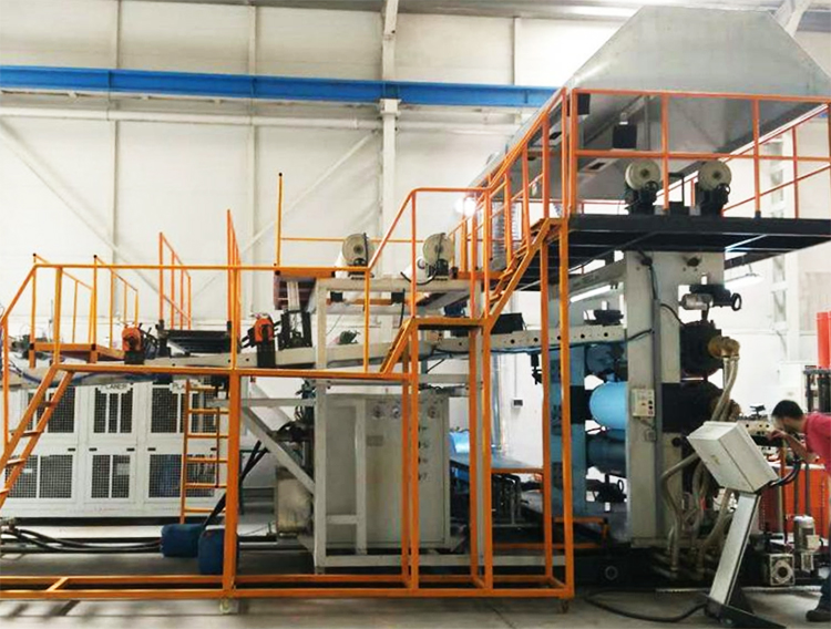 ABS HIPS GPPS Refrigerator board production line