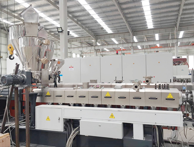 PP Hollow building template production line