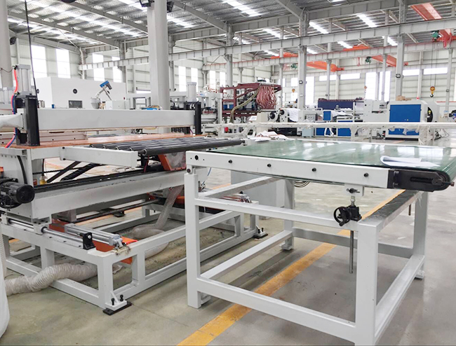 PP Hollow building template production line