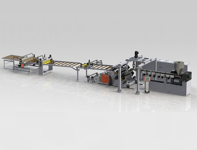 PP、PE、ABS、PVDF、PVC Thick plate extrusion production line