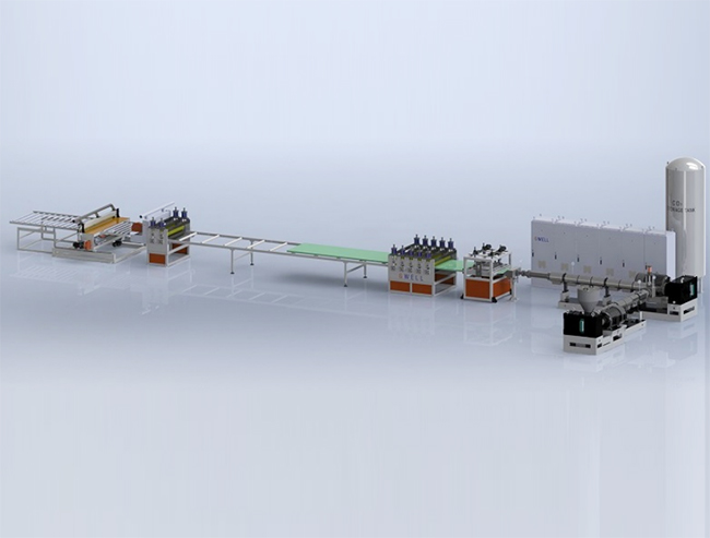 XPS挤塑保温板生产线（二氧化碳CO2发泡）